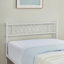 Lit plateforme en métal avec tête et pied de lit Sweet Heart, rangement sous le lit, aucun sommier nécessaire, meubles de chambre pour garçons et filles-1191739076-1191739077