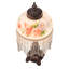Mini lampe 13 po High Rose Bouquet