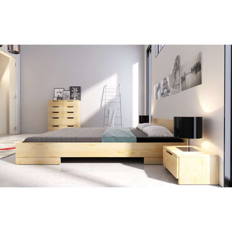 Ventura 40cm W Solid Wood Bedside Table