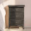 Table de chevet 3 tiroirs gris Lurne-1957290183