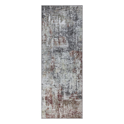 Waukegan Washable Abstract Indoor Rug