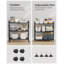 80cm W Shelving Unit with Wheels
