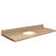 Dessus de salle de bain simple 61 po meuble-lavabo-19334222-19334224-19334226