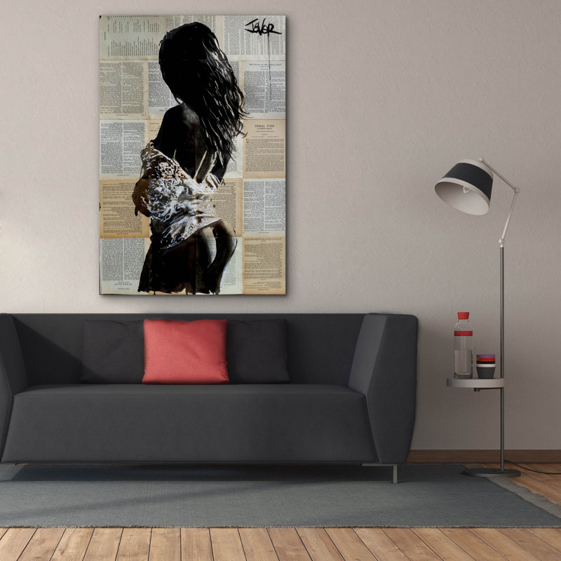Toile épique Graffiti «Endlessly» par Loui Jover, 40 po x 60 po