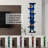 Modern RGB Wall-Mounted 7-Tier Floating Shelf-2006843304
