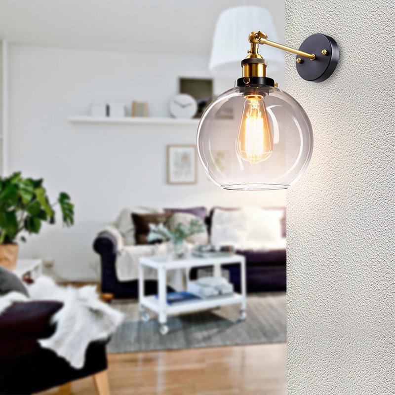 Bras pivotant transparent à 0 lumière Deramo
