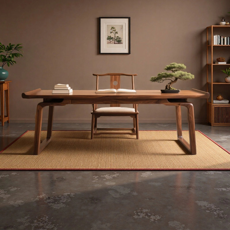 Large desktop desk, 29.53" H x 78.74" W x 31.5" D
