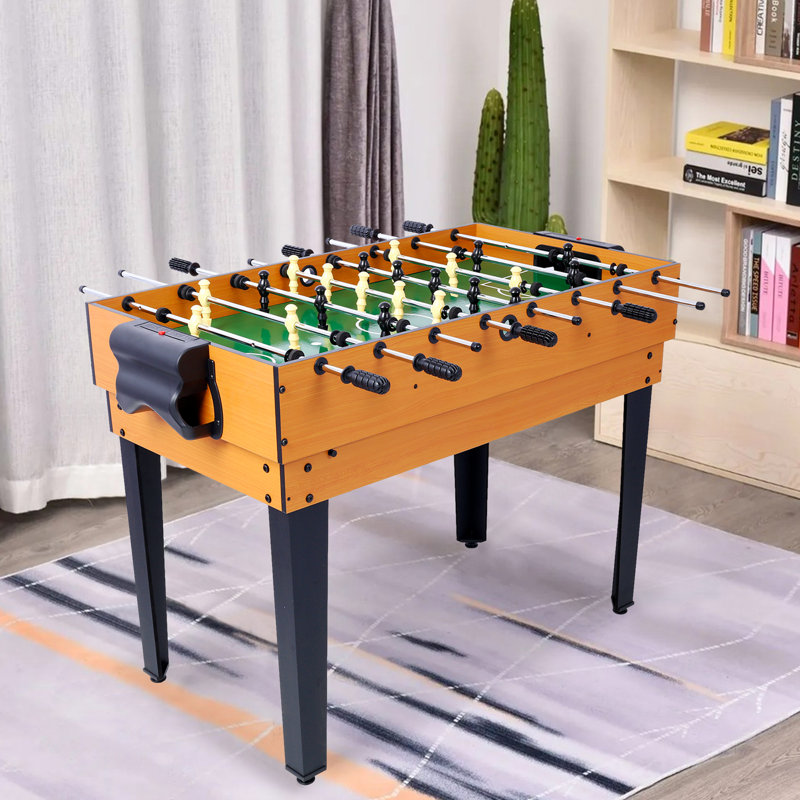 Table multi-jeux L 43,00 po, Rouge / brun