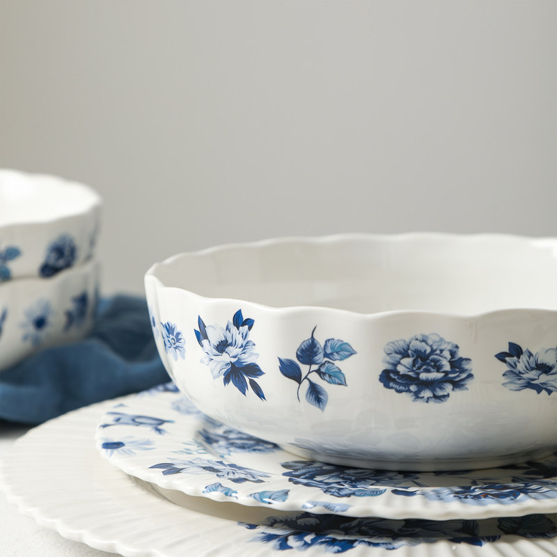 Ensemble de bols Stone Lain Fiore 8 pièces New Bone China