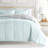 7-Piece Reversible Bedding Bundle - Solid Comforter and Patterned Sheet Set-99311809-99311799