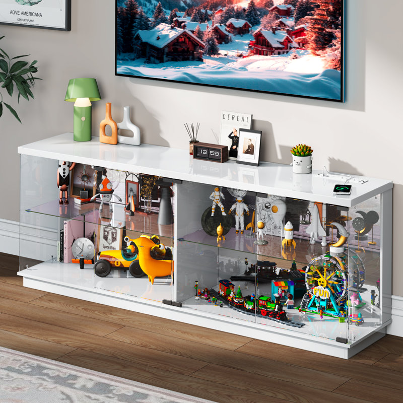 TV Stand for TVs up to 75", White