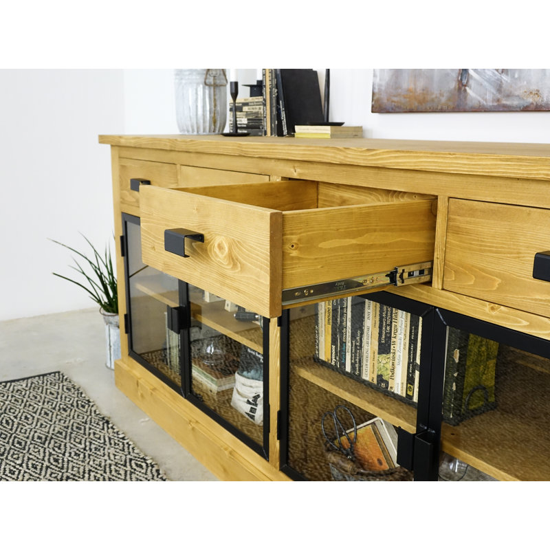 Calixte 199.5cm Solid Wood Sideboard
