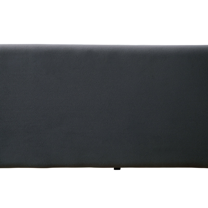 Lit de jour simple avec couchette Anary, Gris