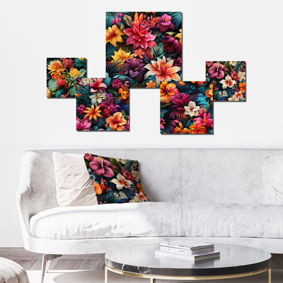 Cinta - Floral Wall Art Set Of 5