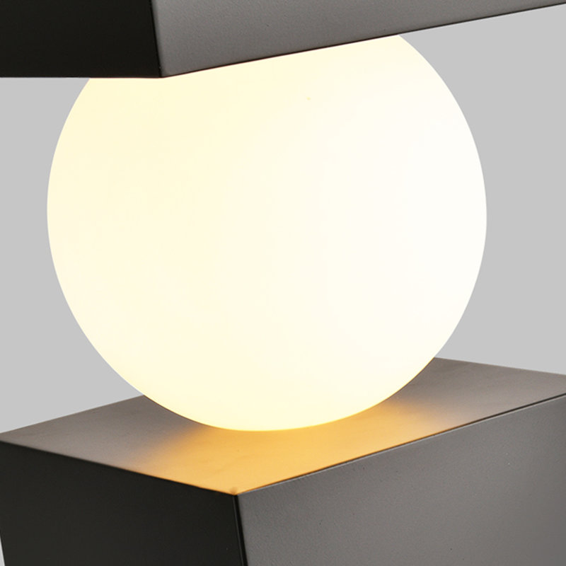 Lampe sur pied en fer sans cadre pour chambre à coucher