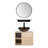 Vanity Set 24'' Single Bathroom Vanity with Plastic Top-1795619688