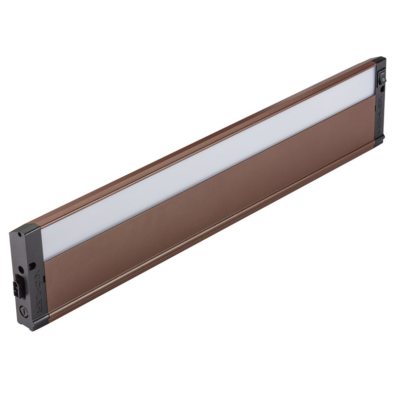 Barre d'éclairage sous le meuble à DEL 22 000 4 000 Series 4U, Bronze texturé