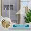 36 po X P 72 po Porte de douche semi-sans cadre H H