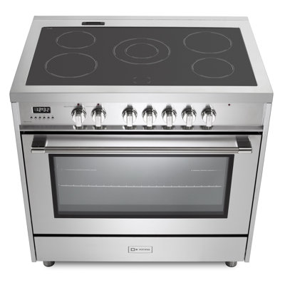 Verona Prima 36"" 5 burner Single Electric Range Stainless -  VPRFSEE365SS