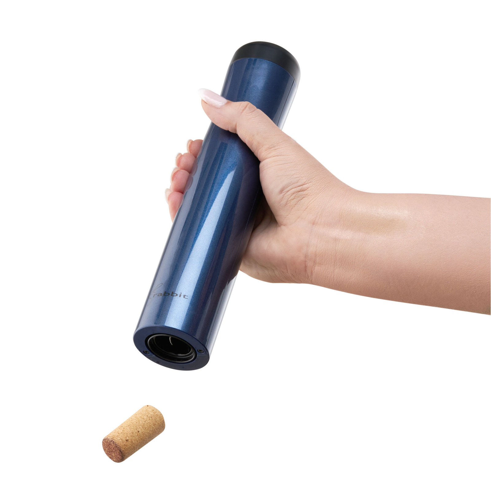 Rechargeable Electric Wine Opener, Navy