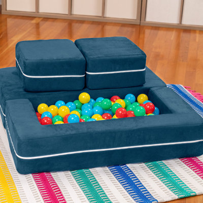 Causeuse modulaire et repose-pieds pliable pour enfants Altermease Zipline