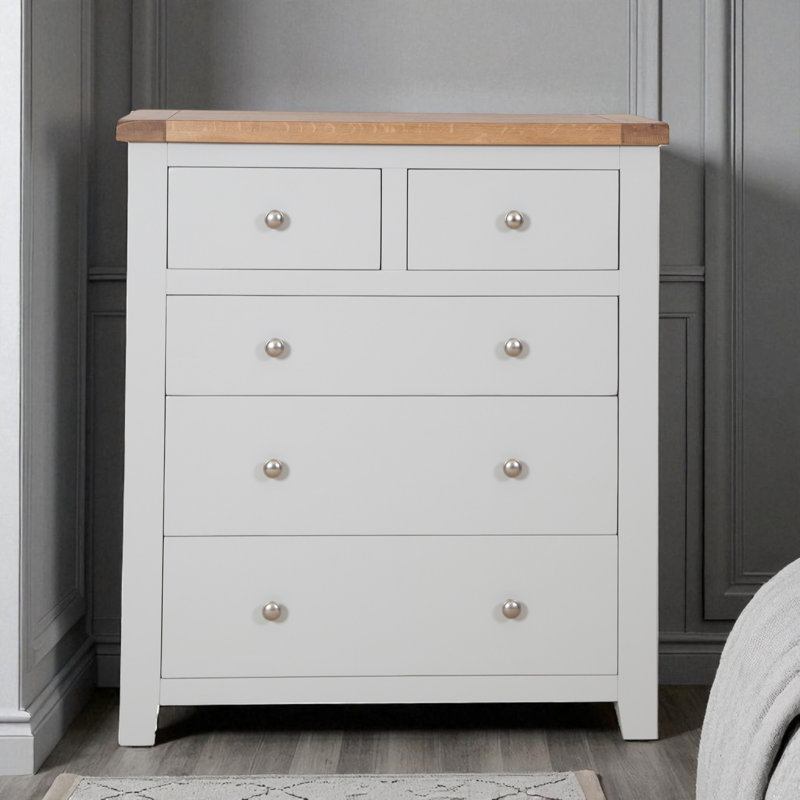 Melbourne 100cm W 5 - Drawer Chest of Drawers