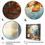 Cottage bleu orange, papillon I - art mural papillon-1879178297-1913198842