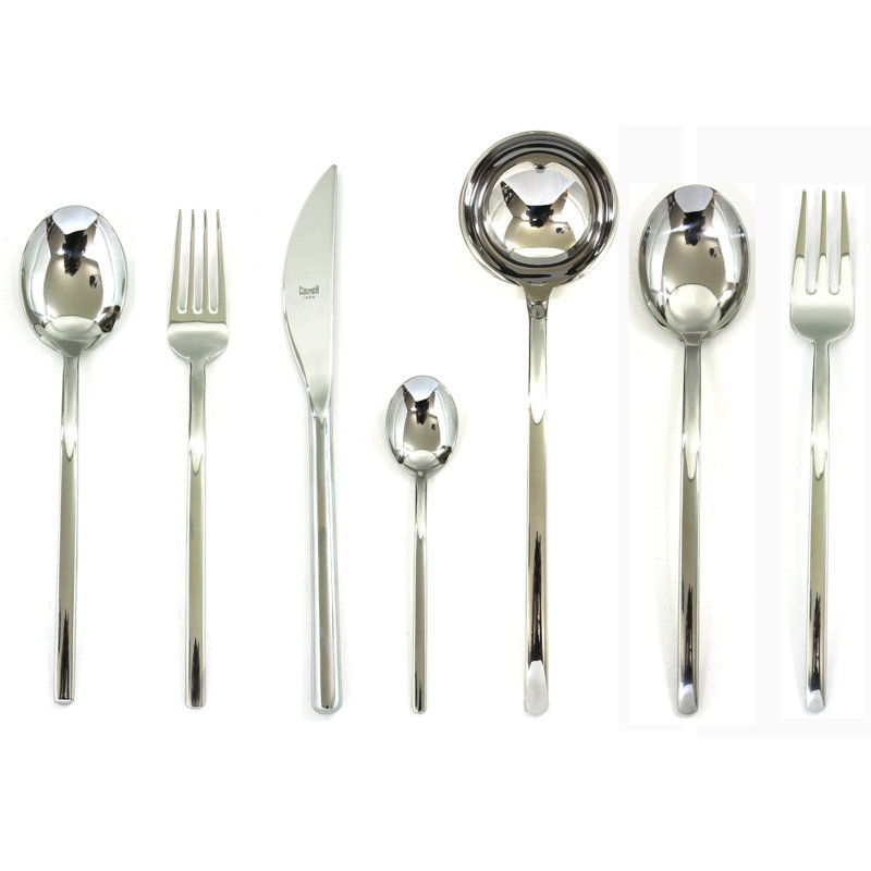 Ensemble de couverts Sveva - 51 pièces - Acier inoxydable