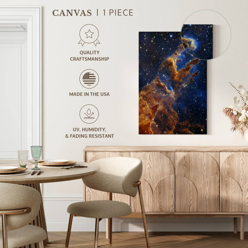 Oberle Pillars Of Creation II, 39" H x 26" W