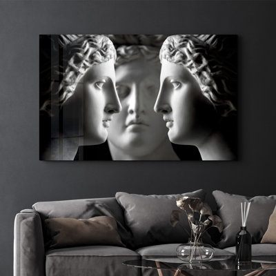 Peinture décorative en verre trempé