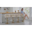 Tabouret de bar pivotant à hauteur réglable avec repose-pieds-174205729-174205733