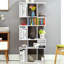 Bibliothèque géométrique H 70 "x l 30" Fonseca-2146453752