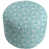 Bleu sarcelle / blanc