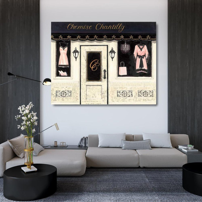 Art sur toile tendue avec la galerie Astoria Grand Adams, Emily: Chemise Chantilly, H 36 po x l 45 po