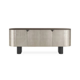 Gustav 82'' W Glass Console Table