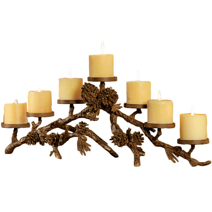 Hyland 10'' H Metal Tabletop Candelabra