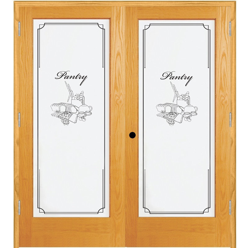 Portes françaises en verre