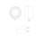 Sternn, Outdoor, 5", Matte Black, Clear Wave Glass-1430429576