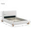 Lit rembourré Elegant Boucle, lit double luxueux et confortable pour chambre double-671421382