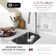 Styluxe Stylish 15" X 15" Undermount Stainless Steel Single Bowl Kitchen Sink with Basket Strainer and Grid