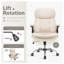 Home Office Linen Velvet Fabric Executive Chair-1401126767-1401126766