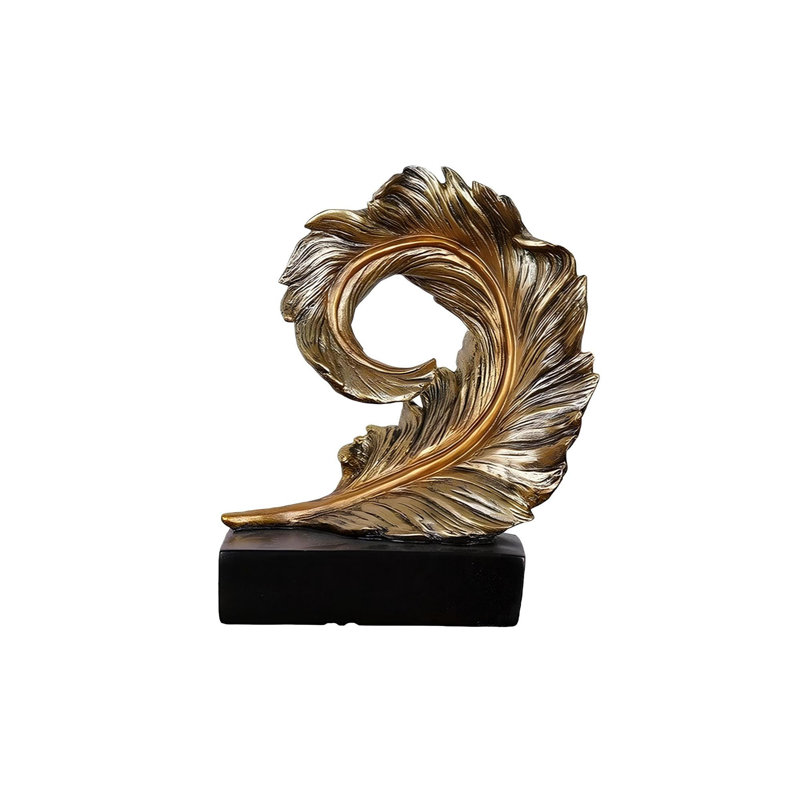 Elegant Decorative Object, Antique Color, 10.2 x 9.4 x 4.3 inches | 100% Polyester Material | Perfect for Home Decor & Accent Pieces, Adds a Touch of Vintage Charm to Any Room