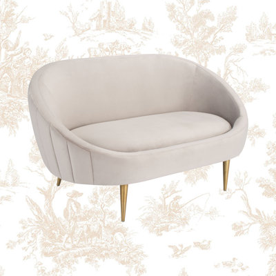 Luar 54.5'' Velvet Loveseat