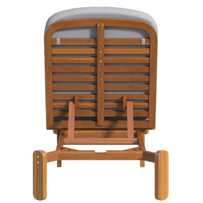 Outdoor Chaise Lounge Adjustable Patio Chaise Outdoor Reclining Chair Pool Lounge Chair with Adjustable Backrest for Patio