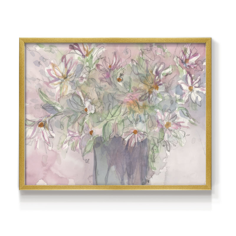 «Flowering Bloom Moments I», reproduction encadrée, H 16 po x l 20 po