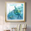 Tortue de mer Delray II - peinture encadrée-381938496-381938507