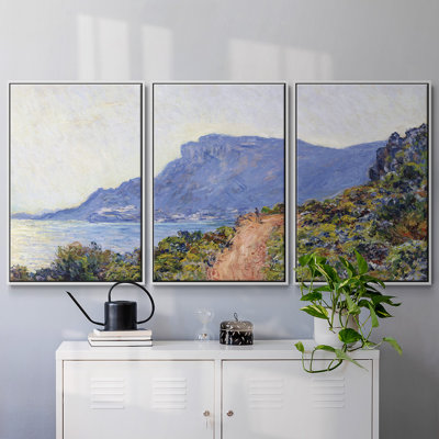 Monet, reproduction sur toile 3 pièces