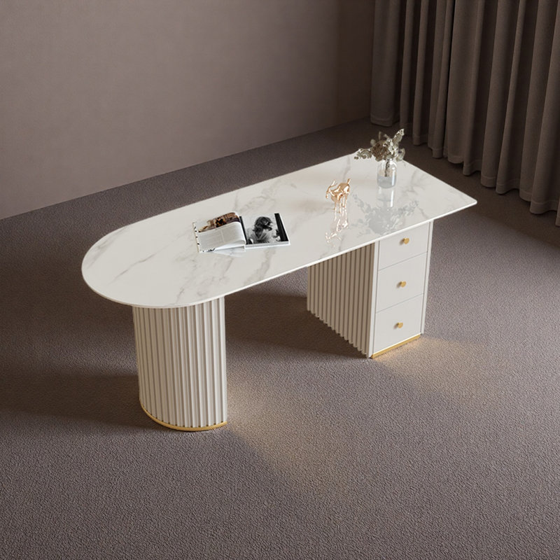 Bureau d'ordinateur Lomawai Free Form, H 29,52 po x l 62,99 po x P 27,55 po