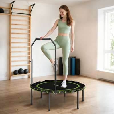 17 Stories ft Round Fitness Trampoline