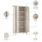 Huckins 65.98'' Kitchen Pantry-826206602